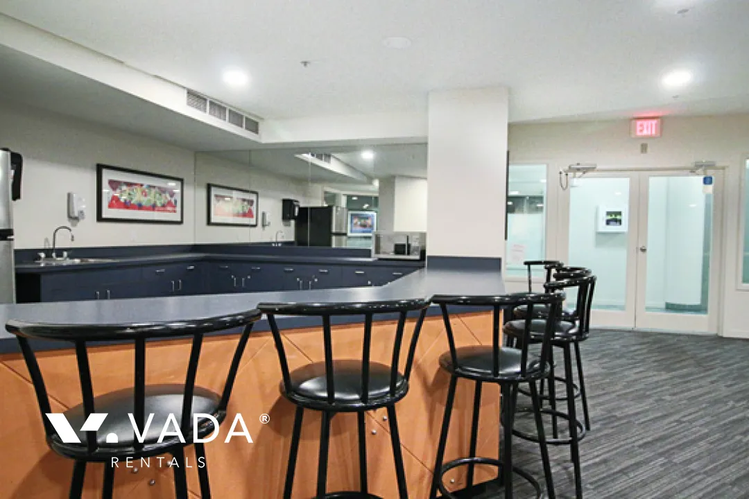 Waterworks in Yaletown - Furnished 1 Bedroom Apartment For Rent in Vancouver at 2501 - 1008 Cambie Street, Vancouver, BC