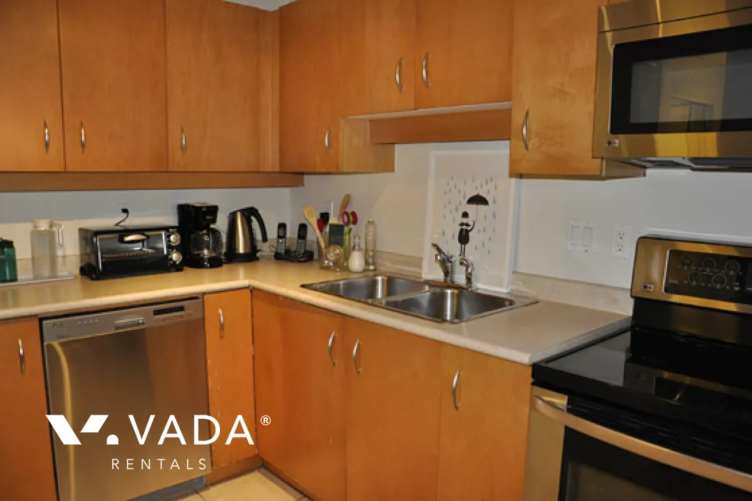Tradewinds in Lower Lonsdale - Furnished 2 Bedroom Apartment For Rent in North Vancouver at 309 - 108 West Esplanade, North Vancouver, BC