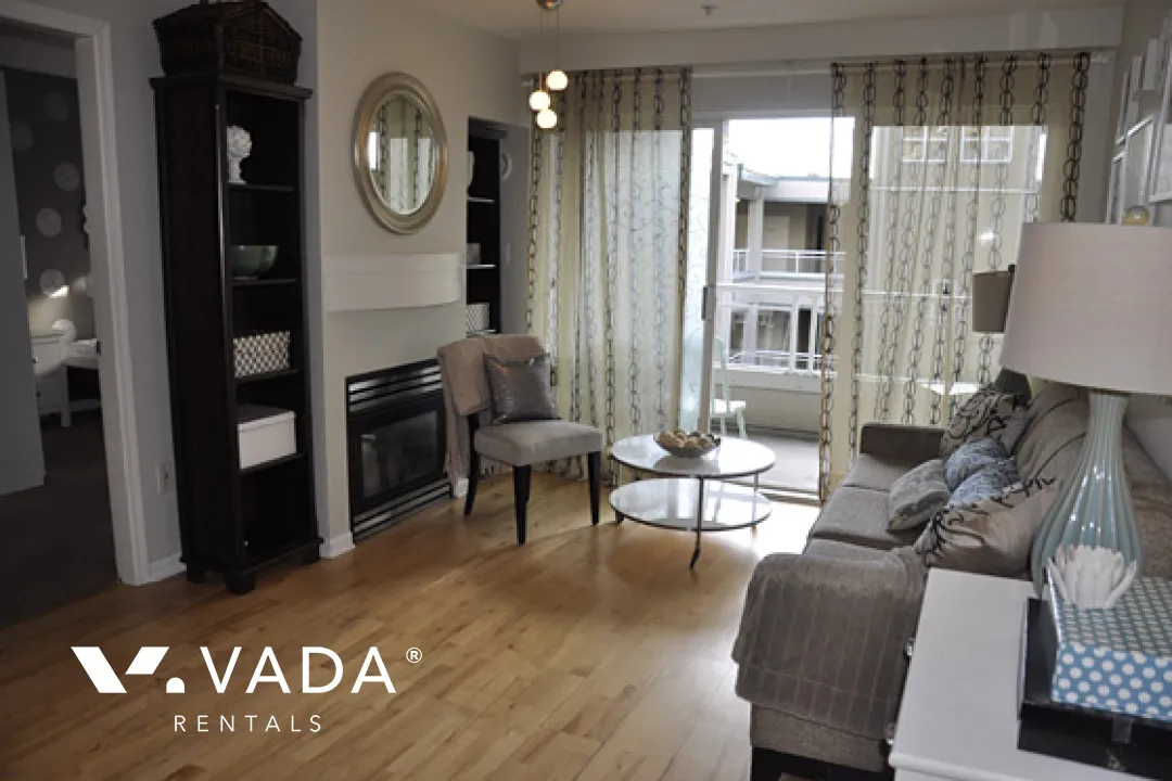Tradewinds in Lower Lonsdale - Furnished 2 Bedroom Apartment For Rent in North Vancouver at 309 - 108 West Esplanade, North Vancouver, BC