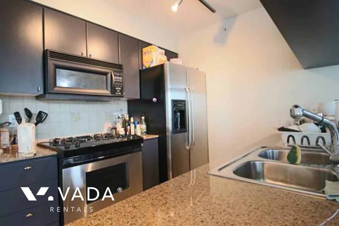 Azura in Yaletown - Furnished 1 Bedroom Apartment For Rent in Vancouver at 1506 - 1438 Richards Street, Vancouver, BC