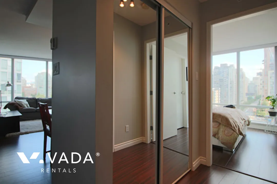 Azura in Yaletown - Furnished 1 Bedroom Apartment For Rent in Vancouver at 1506 - 1438 Richards Street, Vancouver, BC