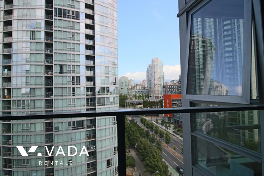 Azura in Yaletown - Furnished 1 Bedroom Apartment For Rent in Vancouver at 1506 - 1438 Richards Street, Vancouver, BC