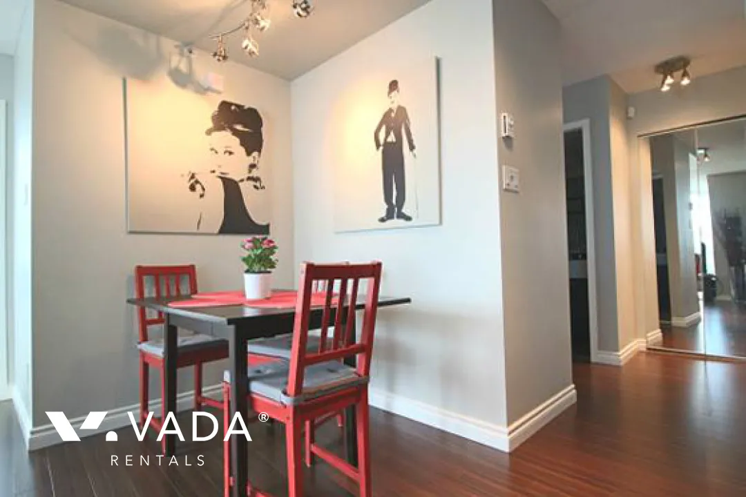 Azura in Yaletown - Furnished 1 Bedroom Apartment For Rent in Vancouver at 1506 - 1438 Richards Street, Vancouver, BC
