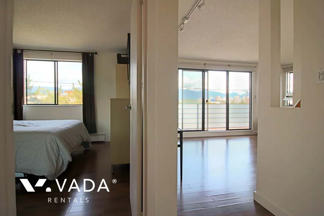 Sahlano Place in Kitsilano - Furnished 1 Bedroom Apartment For Rent in Vancouver at 204 - 1933 West 5th Avenue, Vancouver, BC