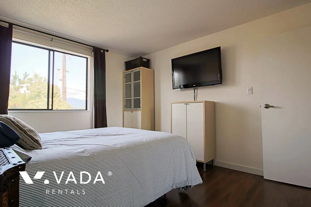 Sahlano Place in Kitsilano - Furnished 1 Bedroom Apartment For Rent in Vancouver at 204 - 1933 West 5th Avenue, Vancouver, BC