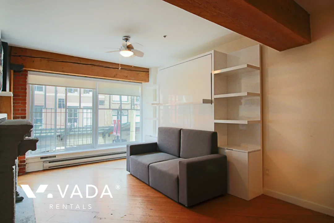 The Hamilton in Yaletown - Furnished Studio For Rent in Vancouver at 302 - 1178 Hamilton Street, Vancouver, BC