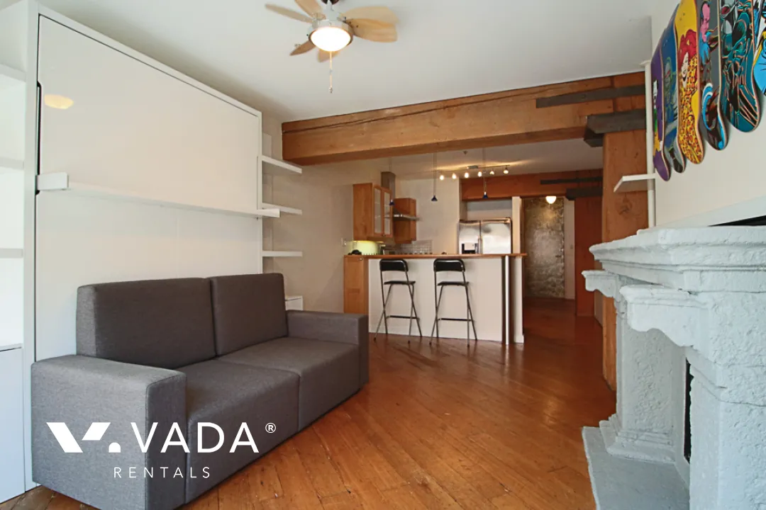 The Hamilton in Yaletown - Furnished Studio For Rent in Vancouver at 302 - 1178 Hamilton Street, Vancouver, BC