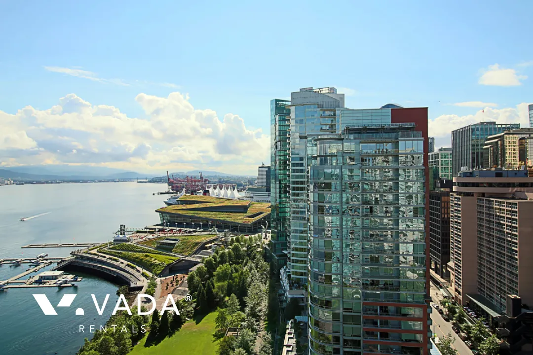 Carina in Coal Harbour - Furnished 2 Bedroom Apartment For Rent in Vancouver at 2202 - 1233 West Cordova Street, Vancouver, BC