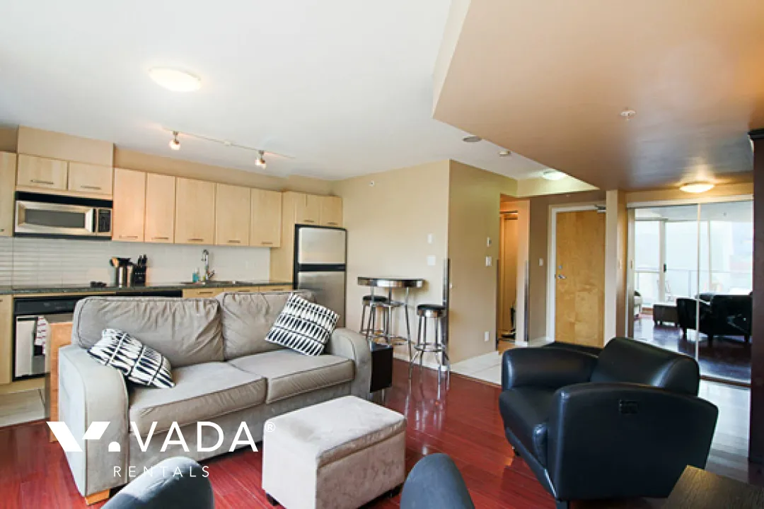 Brava in Downtown - Furnished Studio For Rent in Vancouver at 303 - 1155 Seymour Street, Vancouver, BC