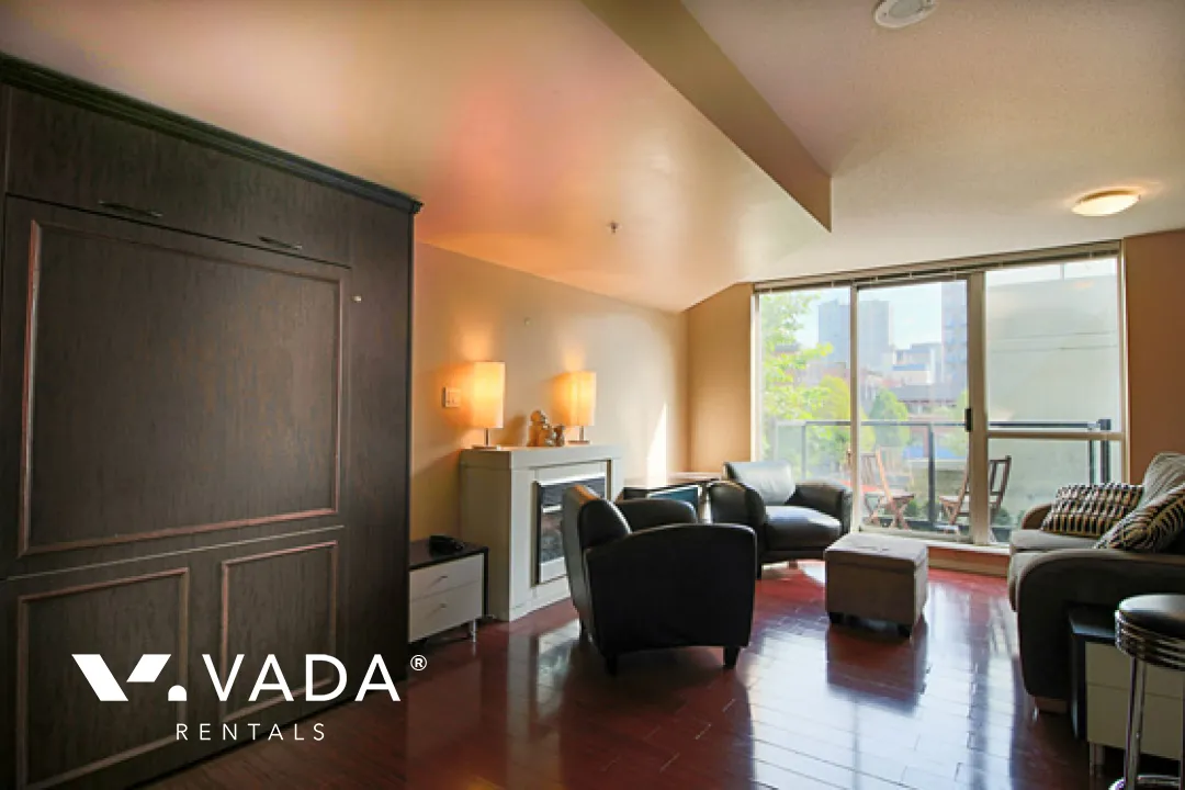 Brava in Downtown - Furnished Studio For Rent in Vancouver at 303 - 1155 Seymour Street, Vancouver, BC