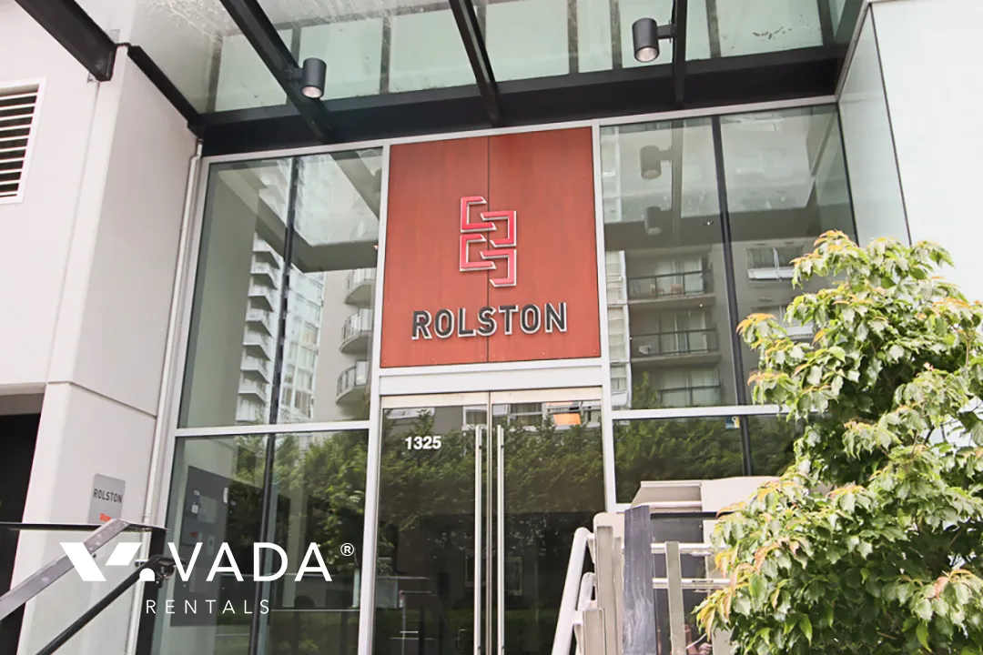 The Rolston in Downtown - Furnished 1 Bedroom Apartment For Rent in Vancouver at 1105 - 1325 Rolston Street, Vancouver, BC