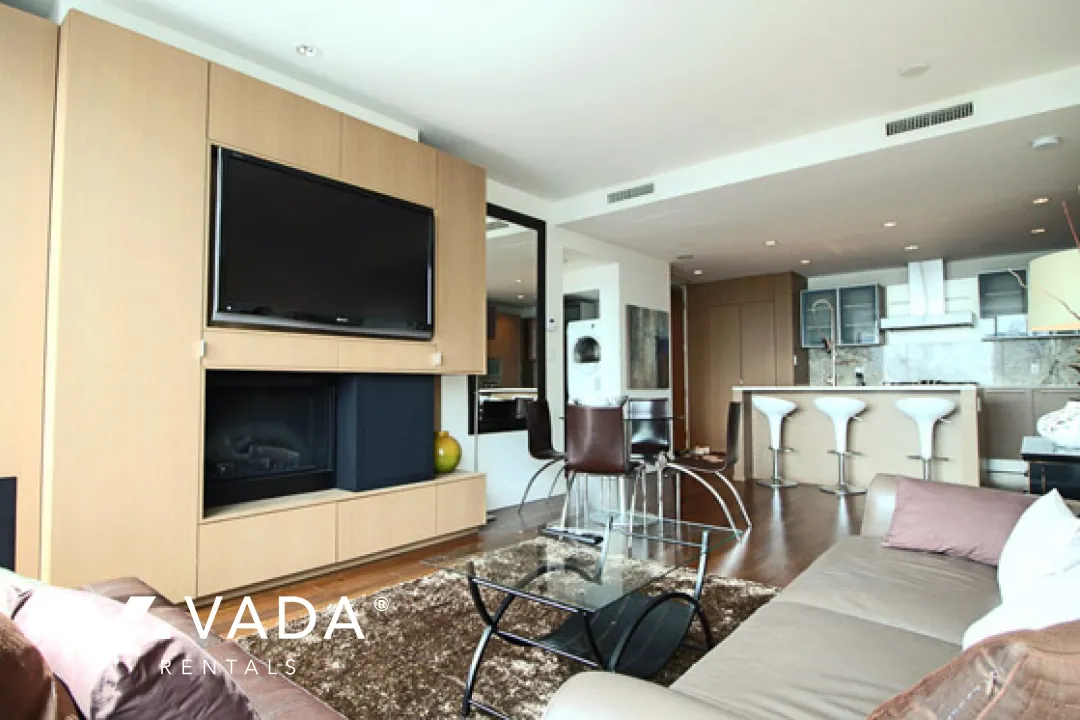 Shangri-La in Downtown - Furnished 2 Bedroom Apartment For Rent in Vancouver at 3505 - 1111 Alberni Street, Vancouver, BC