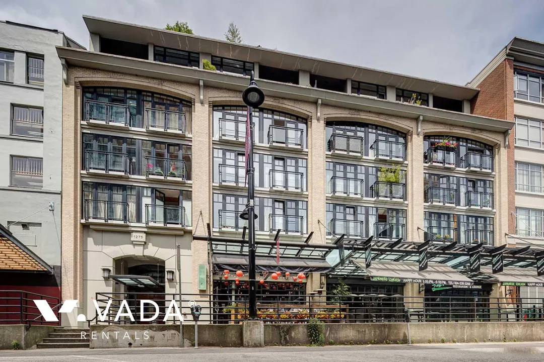Alda in Yaletown - Furnished 2 Bedroom Loft For Rent in Vancouver at 313 - 1275 Hamilton Street, Vancouver, BC