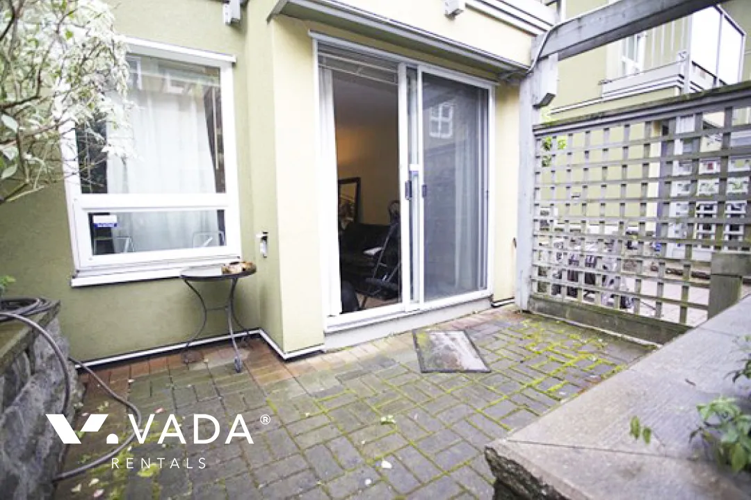Dover Pointe in Fairview - 1 Bedroom Townhouse For Rent in Vancouver at 9 - 795 West 8th Avenue, Vancouver, BC