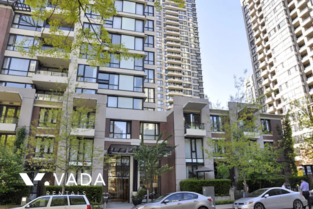 Yaletown Park in Yaletown - Furnished 1 Bedroom Apartment For Rent in Vancouver at 1801 - 977 Mainland Street, Vancouver, BC