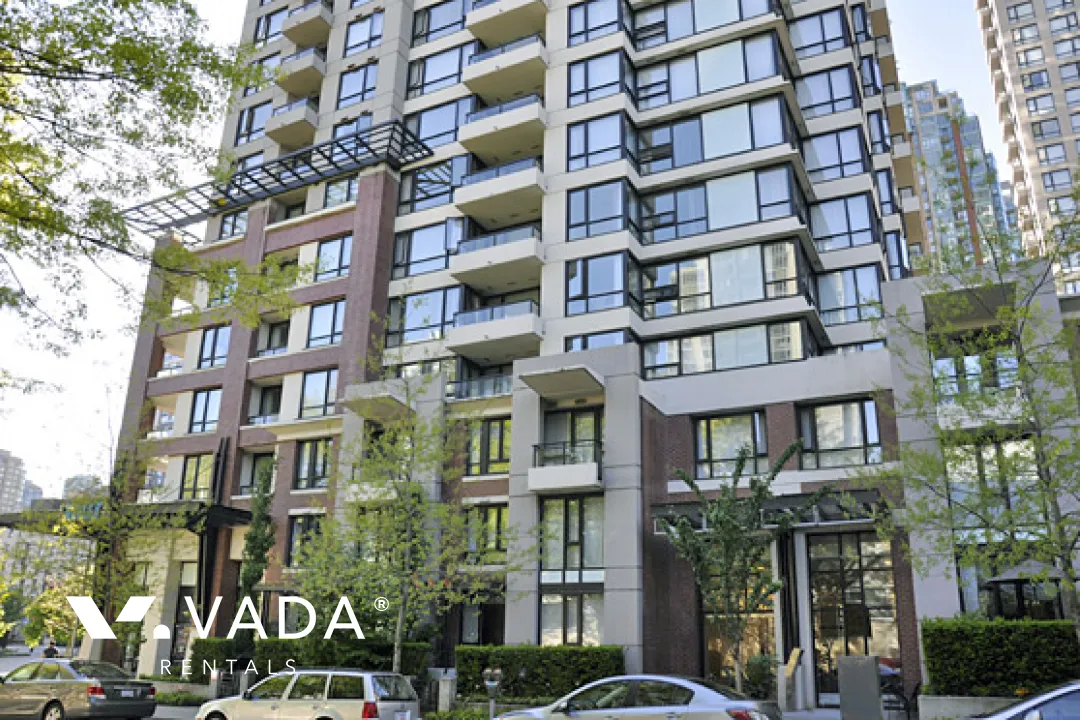 Yaletown Park in Yaletown - Furnished 1 Bedroom Apartment For Rent in Vancouver at 1801 - 977 Mainland Street, Vancouver, BC