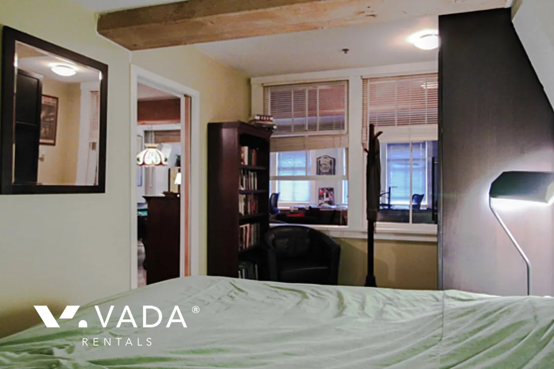 The Globe in Gastown - Furnished 2 Bedroom Live Work Loft For Rent in Vancouver at 3A - 34 Powell Street, Vancouver, BC