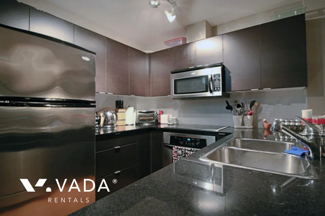 Tandem in Brentwood - Furnished 1 Bedroom Apartment For Rent in Burnaby at 901 - 4182 Dawson Street, Burnaby, BC