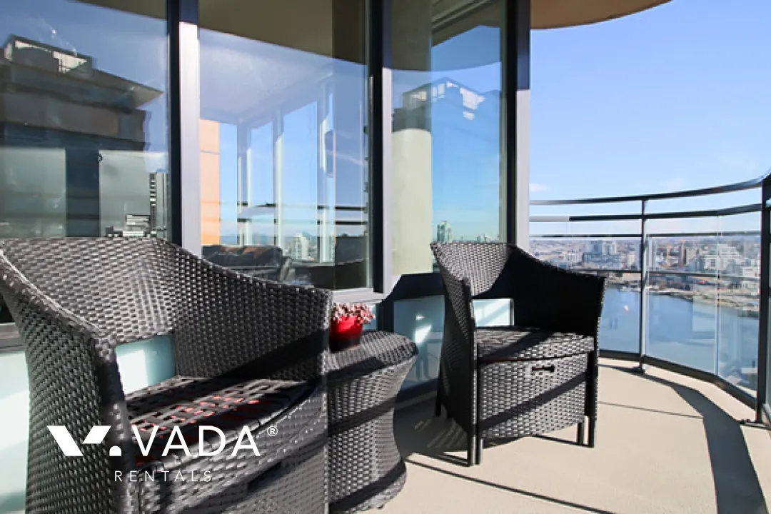 Coopers Lookout in Yaletown - Furnished 2 Bedroom Apartment For Rent in Vancouver at 2203 - 33 Smithe Street, Vancouver, BC
