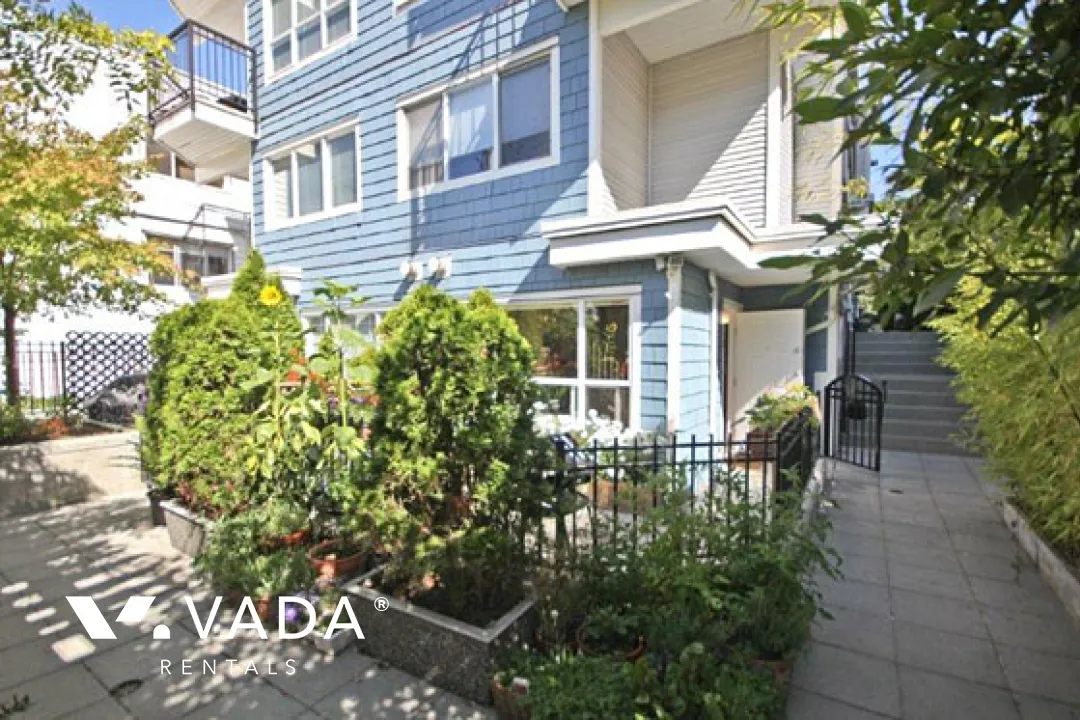 Octona in Kitsilano - Furnished 2 Bedroom Townhouse For Rent in Vancouver at 2442 West 4th Avenue, Vancouver, BC