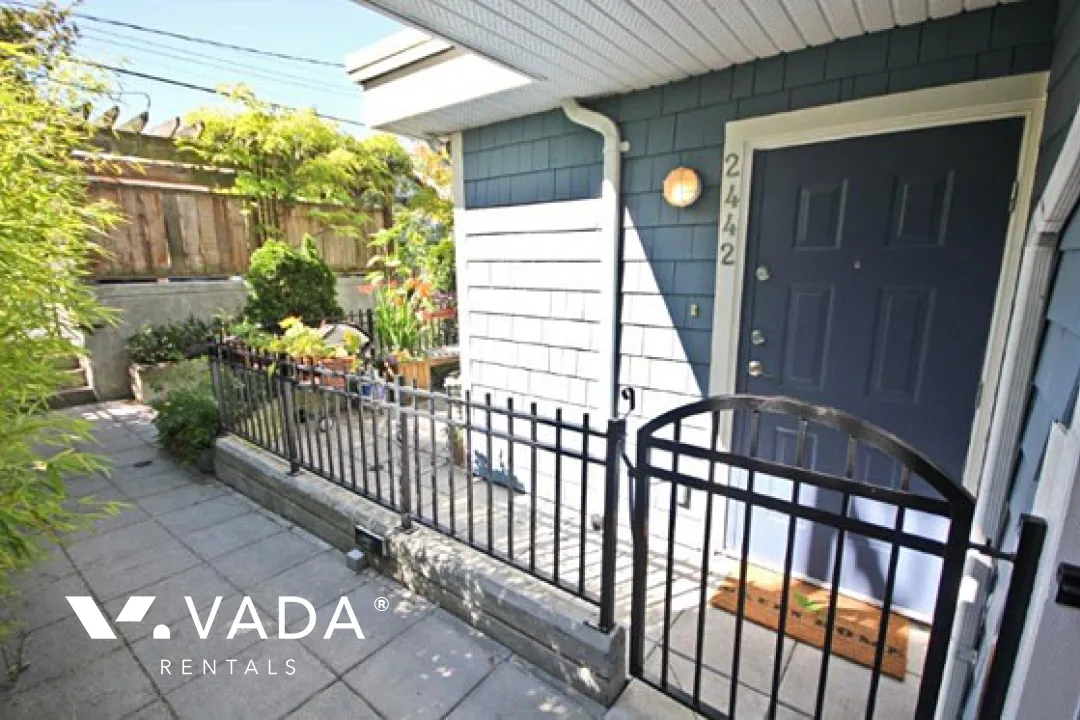 Octona in Kitsilano - Furnished 2 Bedroom Townhouse For Rent in Vancouver at 2442 West 4th Avenue, Vancouver, BC