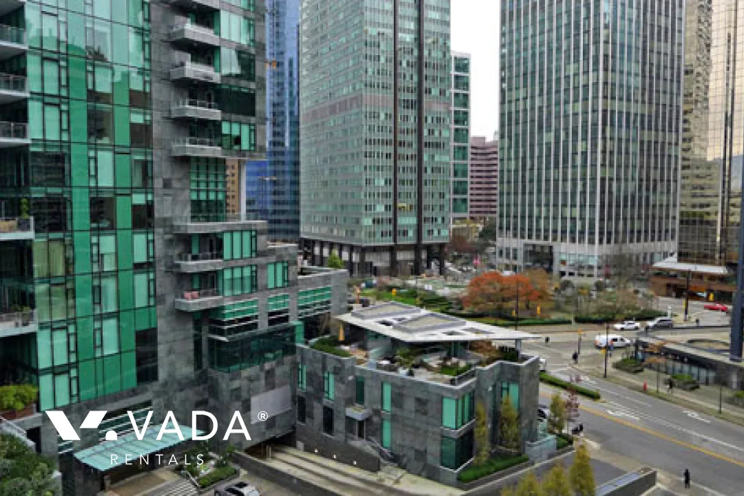 Two Harbour Green in Coal Harbour - 2 Bedroom Apartment For Rent in Vancouver at 802 - 1139 West Cordova Street, Vancouver, BC