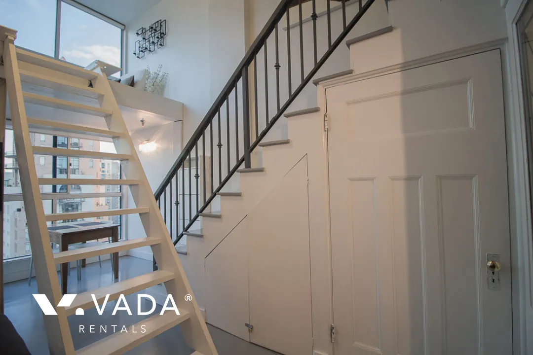 Space in Yaletown - Furnished 1 Bedroom Loft For Rent in Vancouver at 1109 - 1238 Seymour Street, Vancouver, BC