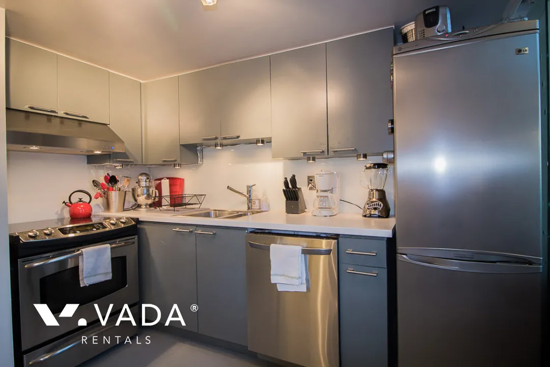 Space in Yaletown - Furnished 1 Bedroom Loft For Rent in Vancouver at 1109 - 1238 Seymour Street, Vancouver, BC