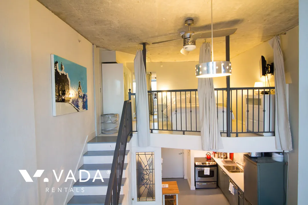 Space in Yaletown - Furnished 1 Bedroom Loft For Rent in Vancouver at 1109 - 1238 Seymour Street, Vancouver, BC