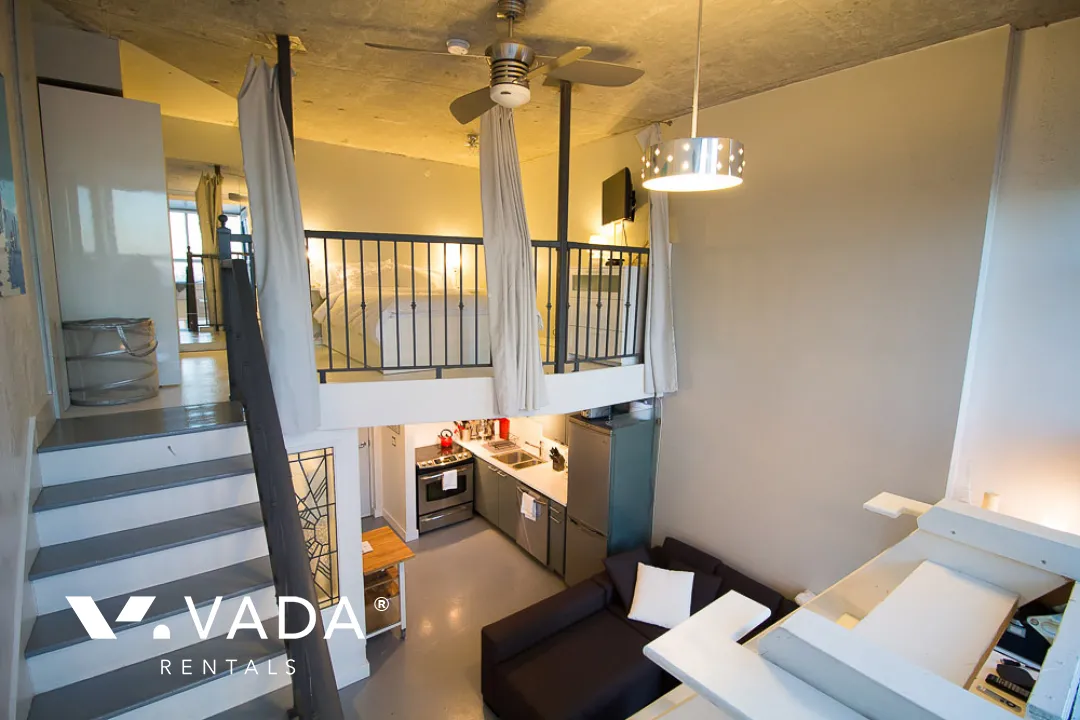 Space in Yaletown - Furnished 1 Bedroom Loft For Rent in Vancouver at 1109 - 1238 Seymour Street, Vancouver, BC