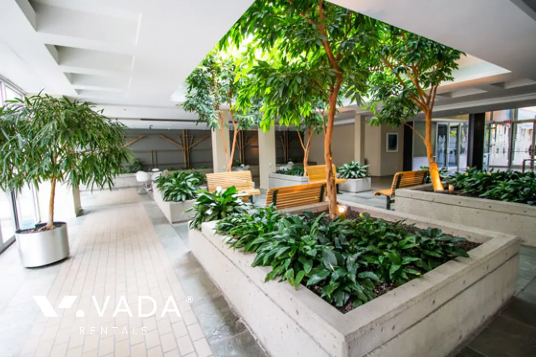 Electra in Downtown - Furnished 1 Bedroom Apartment For Rent in Vancouver at 408 - 989 Nelson Street, Vancouver, BC