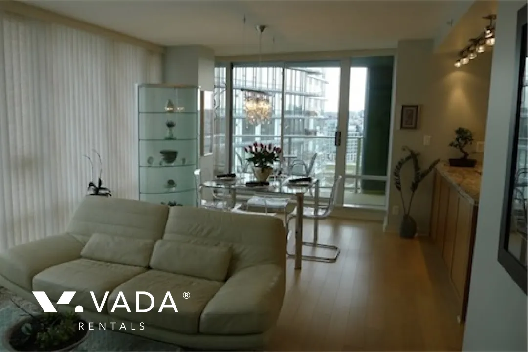 Mariner in Yaletown - Furnished 2 Bedroom Apartment For Rent in Vancouver at 1802 - 918 Cooperage Way, Vancouver, BC