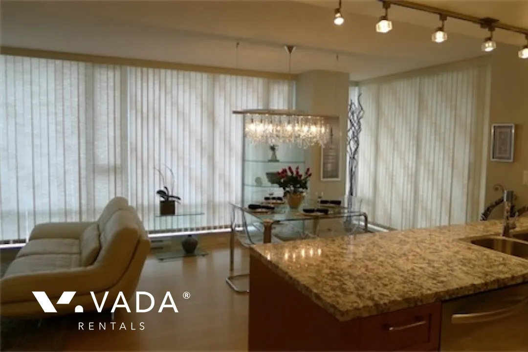 Mariner in Yaletown - Furnished 2 Bedroom Apartment For Rent in Vancouver at 1802 - 918 Cooperage Way, Vancouver, BC