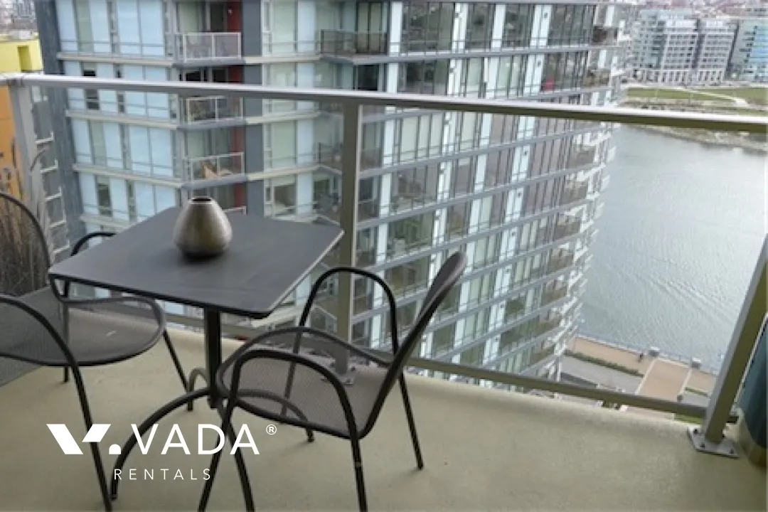 Mariner in Yaletown - Furnished 2 Bedroom Apartment For Rent in Vancouver at 1802 - 918 Cooperage Way, Vancouver, BC