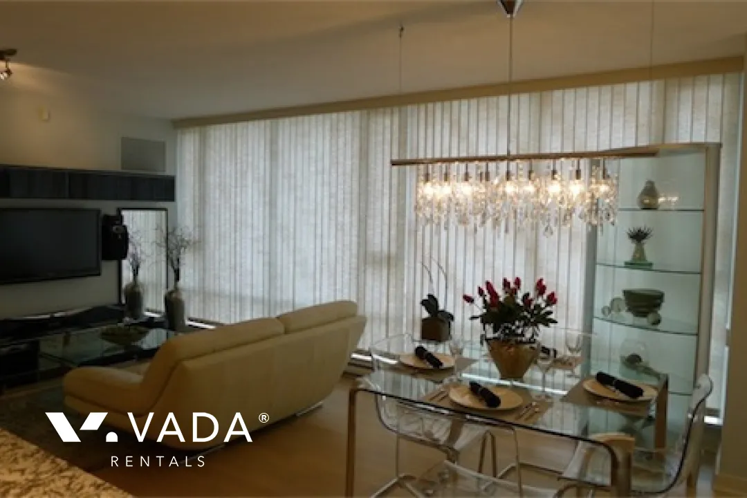 Mariner in Yaletown - Furnished 2 Bedroom Apartment For Rent in Vancouver at 1802 - 918 Cooperage Way, Vancouver, BC