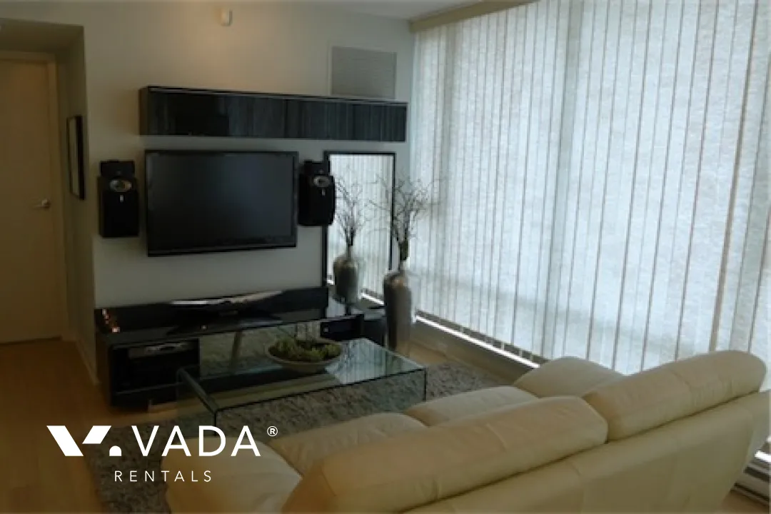 Mariner in Yaletown - Furnished 2 Bedroom Apartment For Rent in Vancouver at 1802 - 918 Cooperage Way, Vancouver, BC