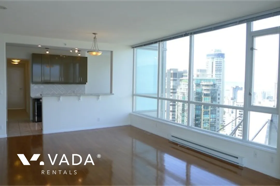 Classico in Coal Harbour - 3 Bedroom Apartment For Rent in Vancouver at 3505 - 1328 West Pender Street, Vancouver, BC
