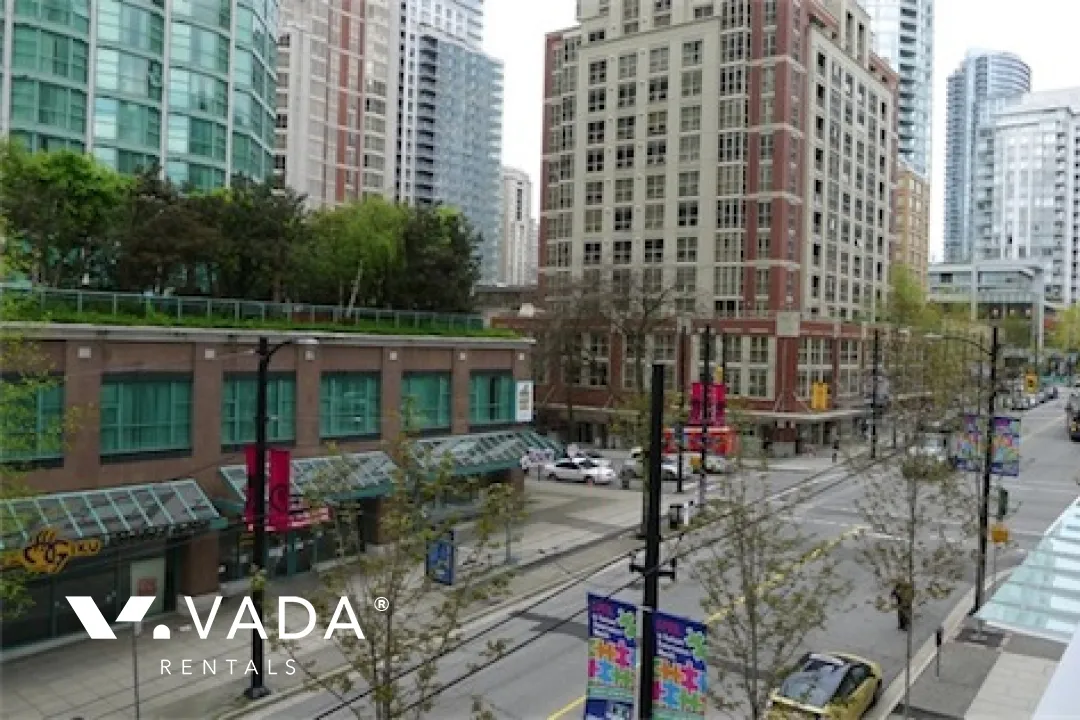 TV Towers in Downtown - 1 Bedroom Apartment For Rent in Vancouver at 308 - 788 Hamilton Street, Vancouver, BC
