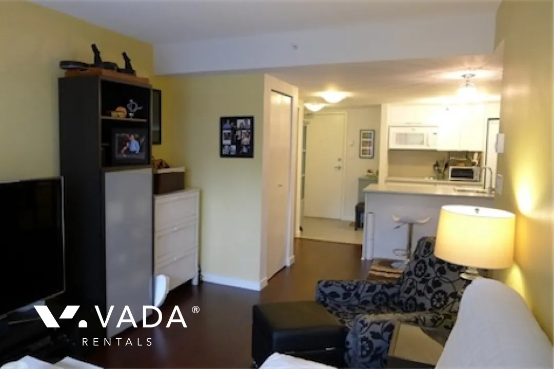 TV Towers in Downtown - 1 Bedroom Apartment For Rent in Vancouver at 308 - 788 Hamilton Street, Vancouver, BC