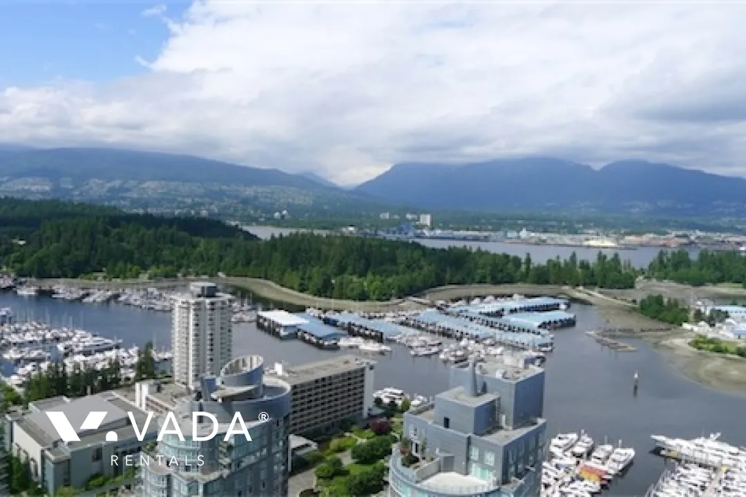 West Pender Place in Coal Harbour - 2 Bedroom Apartment For Rent in Vancouver at 3401 - 1499 West Pender Street, Vancouver, BC