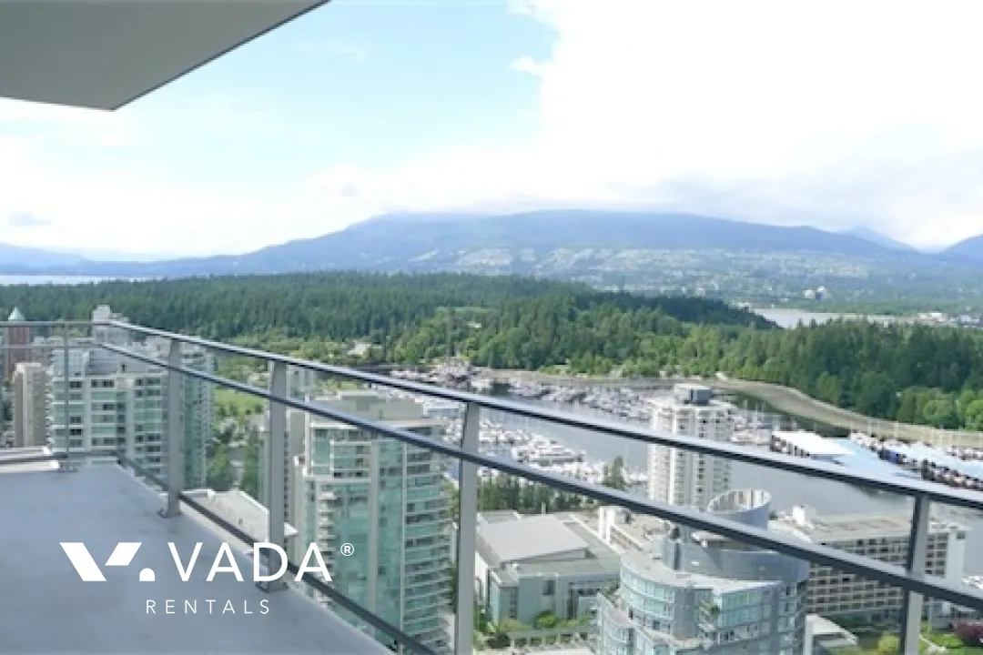 West Pender Place in Coal Harbour - 2 Bedroom Apartment For Rent in Vancouver at 3401 - 1499 West Pender Street, Vancouver, BC