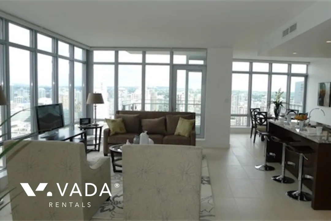 Patina in The West End - 2 Bedroom Apartment For Rent in Vancouver at 3007 - 1028 Barclay Street, Vancouver, BC