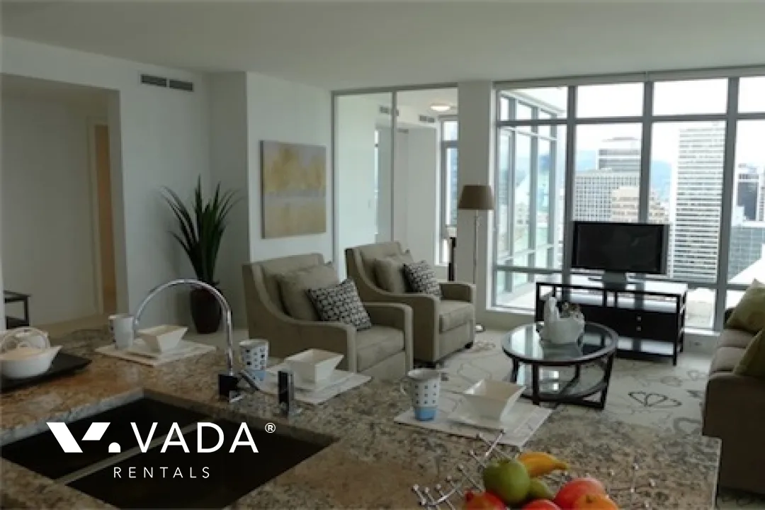 Patina in The West End - 2 Bedroom Apartment For Rent in Vancouver at 3007 - 1028 Barclay Street, Vancouver, BC