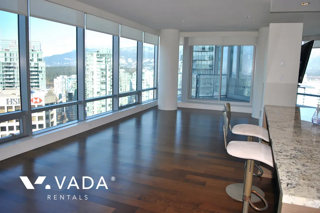 Shangri-La in Downtown - 2 Bedroom Apartment For Rent in Vancouver at 3102 - 1111 Alberni Street, Vancouver, BC
