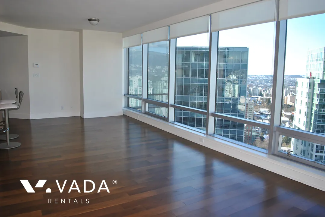 Shangri-La in Downtown - 2 Bedroom Apartment For Rent in Vancouver at 3102 - 1111 Alberni Street, Vancouver, BC