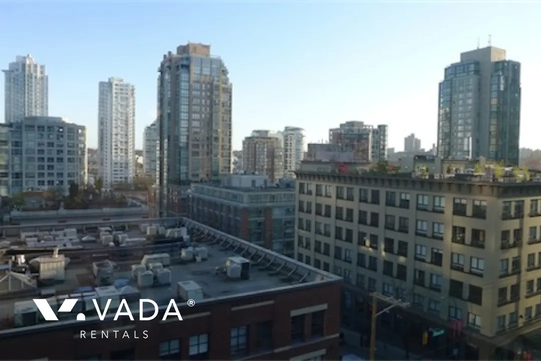 City Crest in Yaletown - 1 Bedroom Apartment For Rent in Vancouver at 806 - 1155 Homer Street, Vancouver, BC