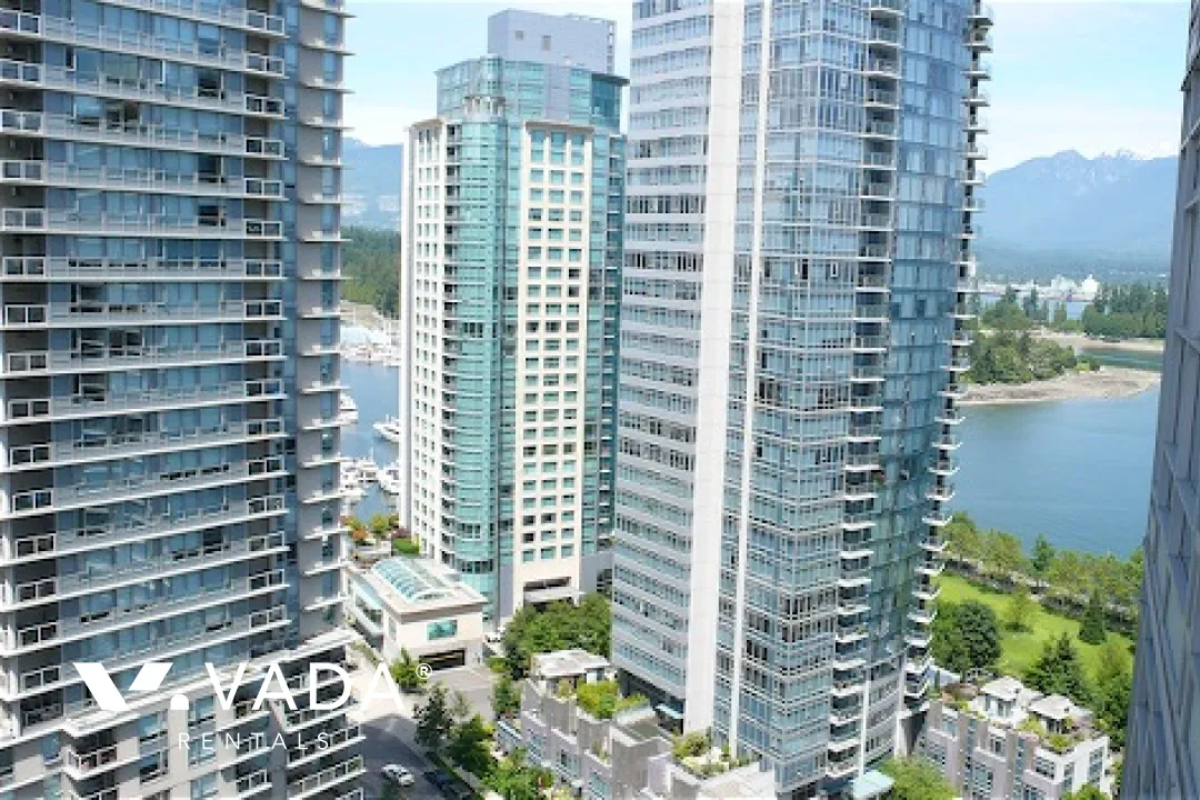 Cielo in Coal Harbour - 1 Bedroom Apartment For Rent in Vancouver at 2105 - 1205 West Hastings Street, Vancouver, BC