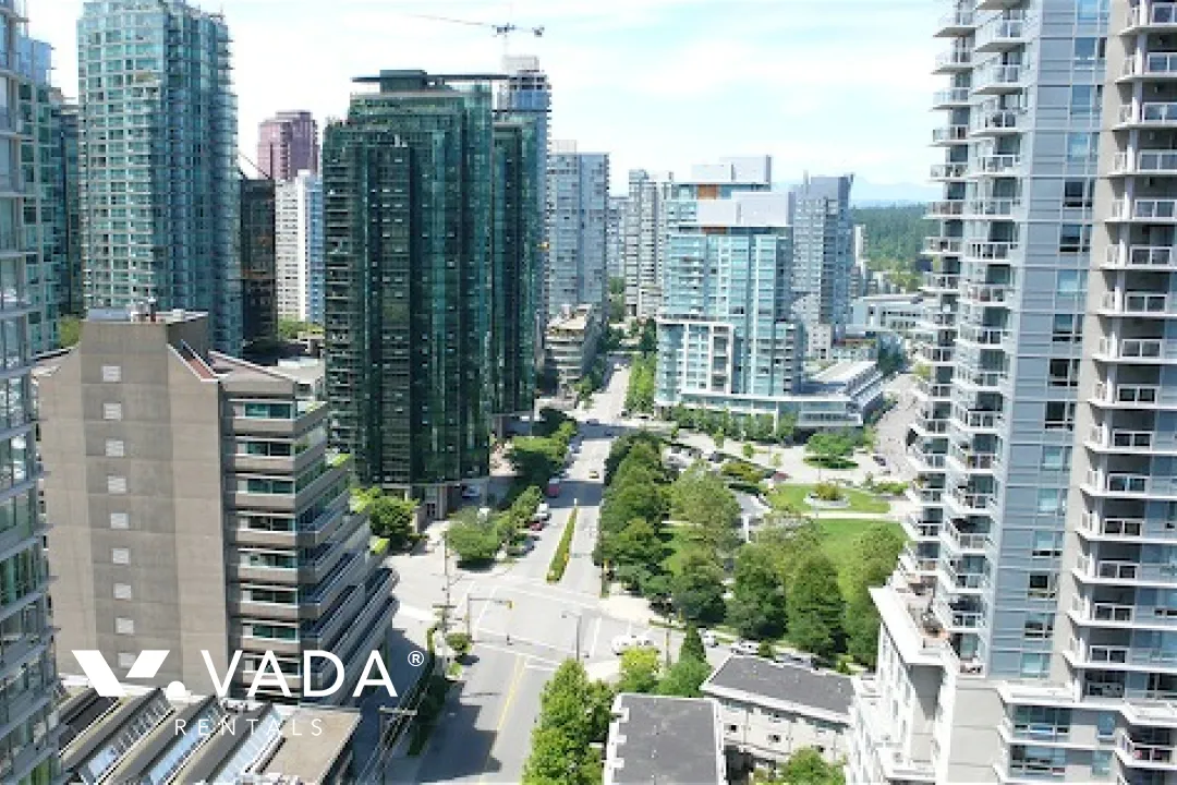 Cielo in Coal Harbour - 1 Bedroom Apartment For Rent in Vancouver at 2105 - 1205 West Hastings Street, Vancouver, BC