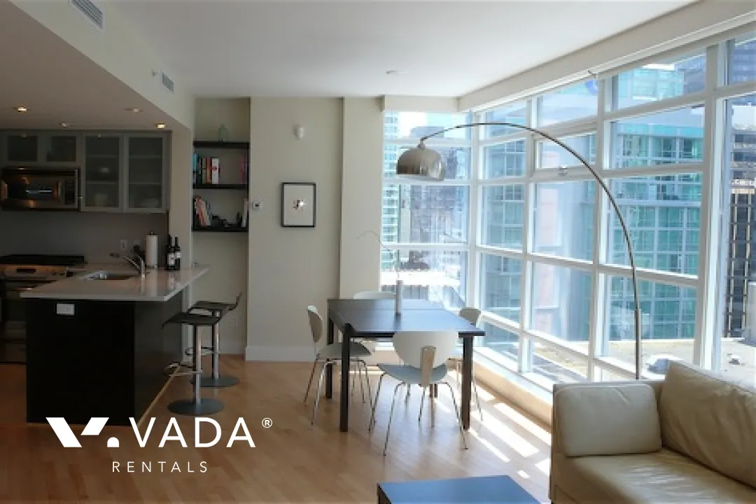 Cielo in Coal Harbour - 1 Bedroom Apartment For Rent in Vancouver at 2105 - 1205 West Hastings Street, Vancouver, BC