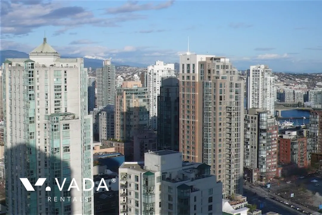 Azura in Yaletown - Furnished 1 Bedroom Apartment For Rent in Vancouver at 3206 - 1495 Richards Street, Vancouver, BC